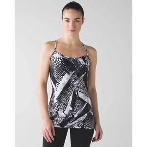 Lululemon Power Y Luon Tank Top in Static Mist